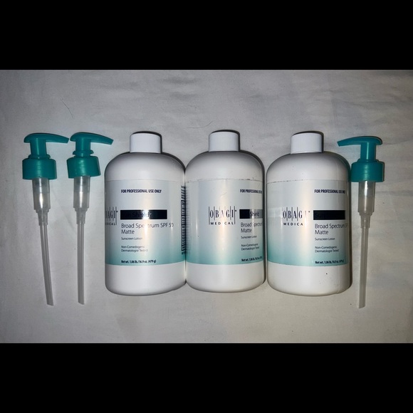 Lot of 3 Obagi Sun Shield Sunscreen 16.9 oz. Each